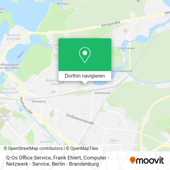 Q-Os Office Service, Frank Ehlert, Computer - Netzwerk - Service Karte
