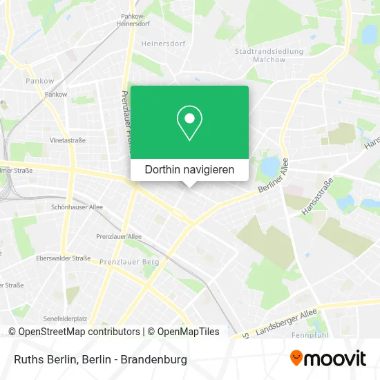 Ruths Berlin Karte