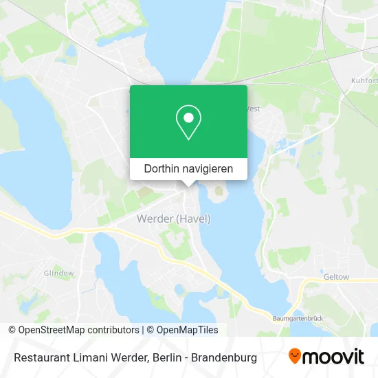 Restaurant Limani Werder Karte