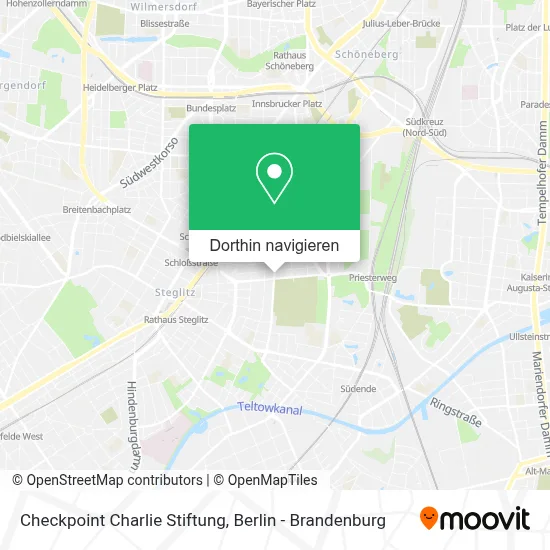 Checkpoint Charlie Stiftung Karte