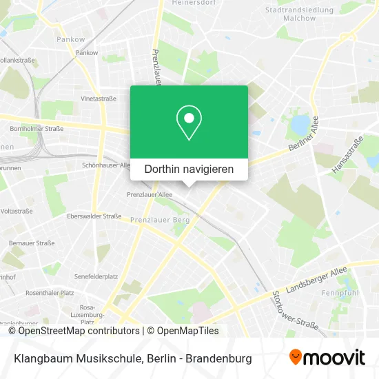 Klangbaum Musikschule Karte