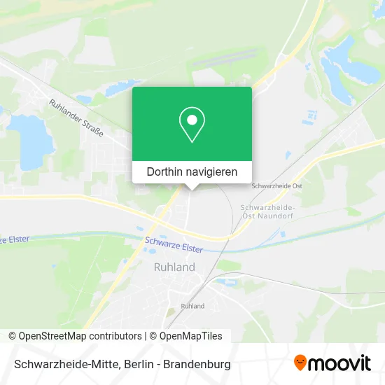 Schwarzheide-Mitte Karte