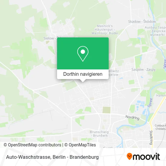 Auto-Waschstrasse Karte
