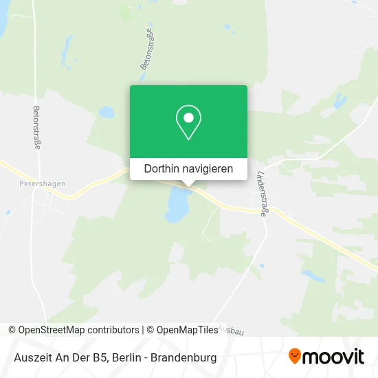 Auszeit An Der B5 Karte