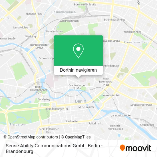 Sense:Ability Communications Gmbh Karte
