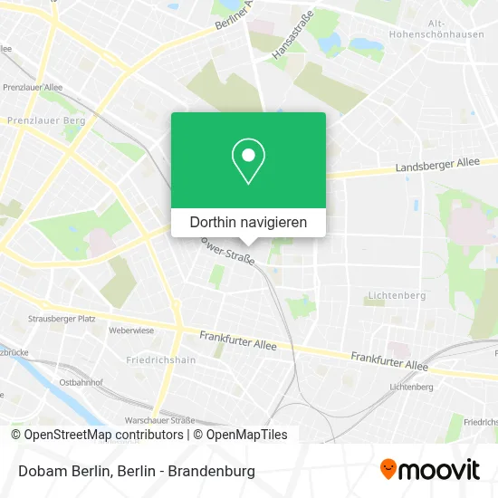 Dobam Berlin Karte
