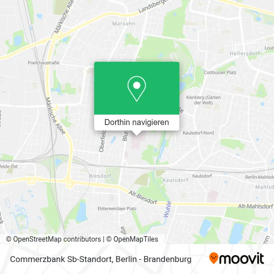 Commerzbank Sb-Standort Karte