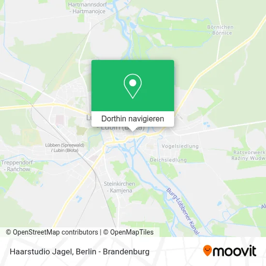 Haarstudio Jagel Karte