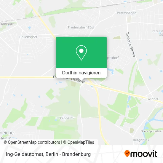 Ing-Geldautomat Karte