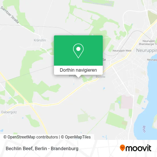 Bechlin Beef Karte