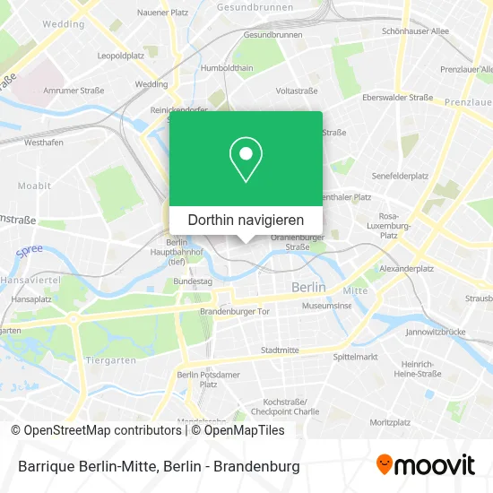 Barrique Berlin-Mitte Karte