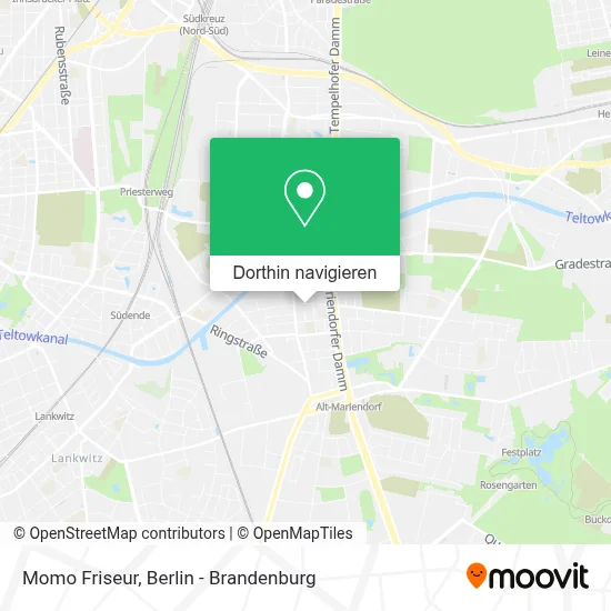 Momo Friseur Karte