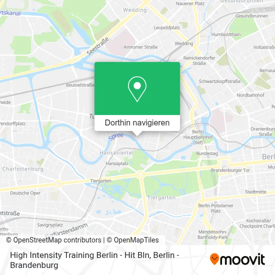 High Intensity Training Berlin - Hit Bln Karte