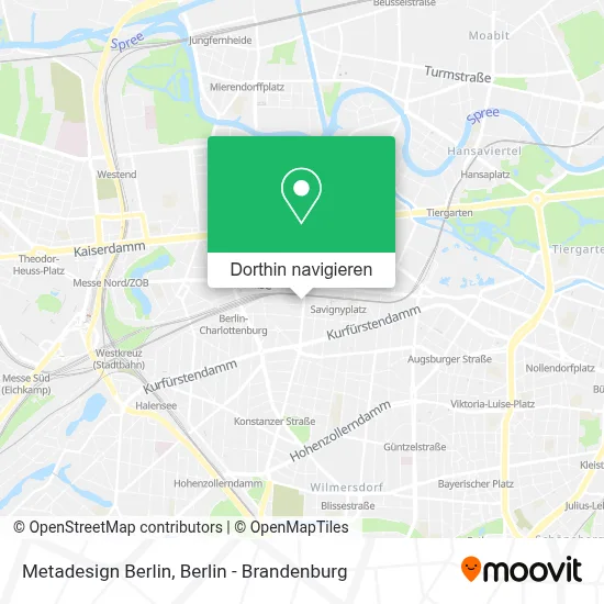 Metadesign Berlin Karte