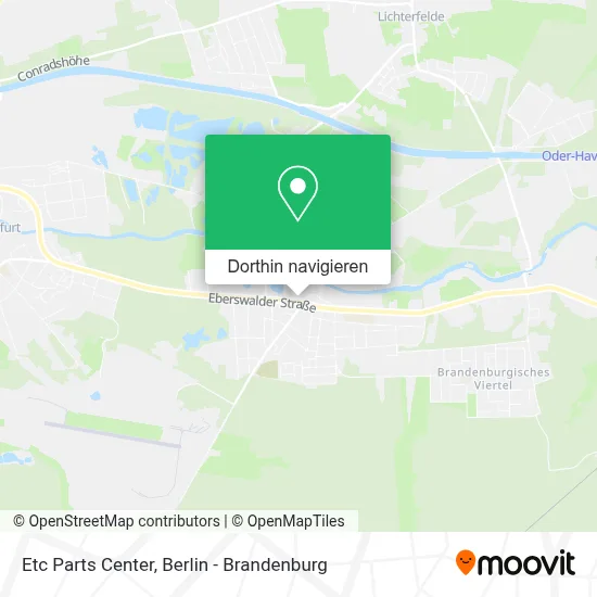 Etc Parts Center Karte