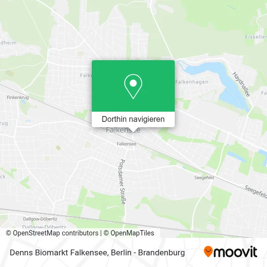 Denns Biomarkt Falkensee Karte