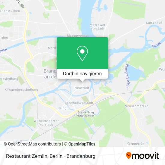 Restaurant Zemlin Karte