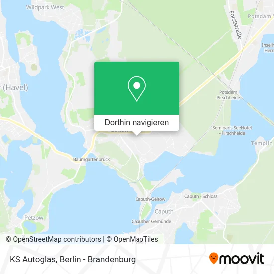 KS Autoglas Karte