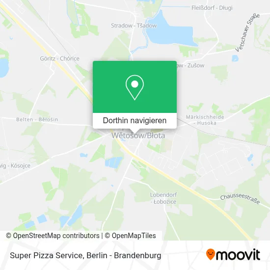 Super Pizza Service Karte