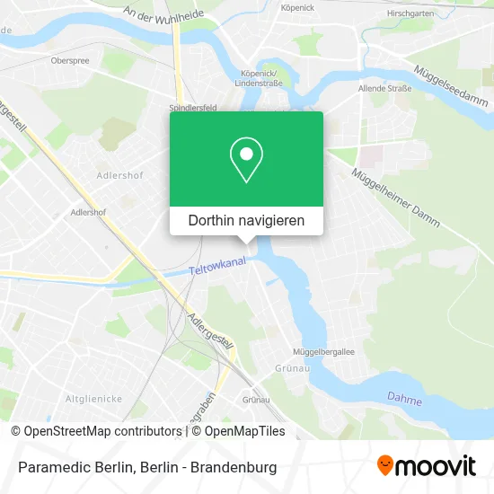 Paramedic Berlin Karte