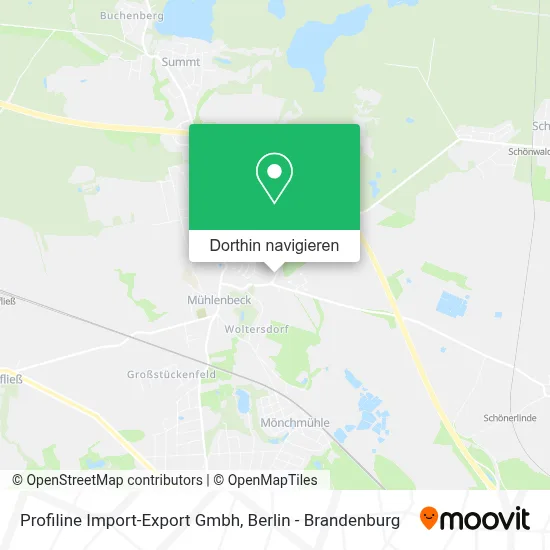 Profiline Import-Export Gmbh Karte