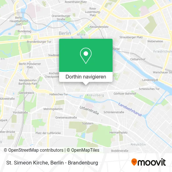 St. Simeon Kirche Karte