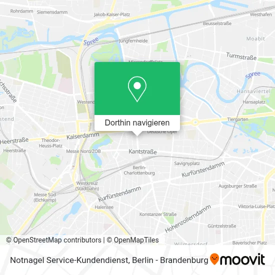 Notnagel Service-Kundendienst Karte