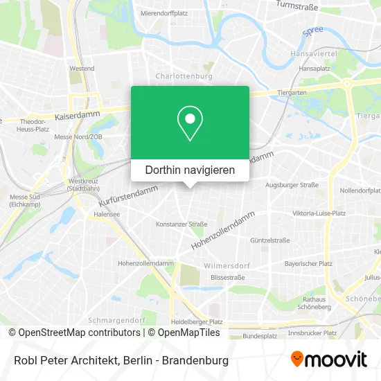 Robl Peter Architekt Karte