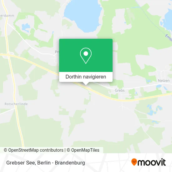 Grebser See Karte
