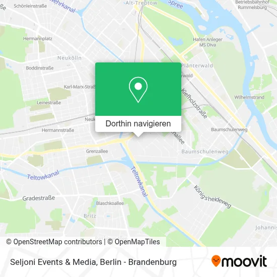 Seljoni Events & Media Karte