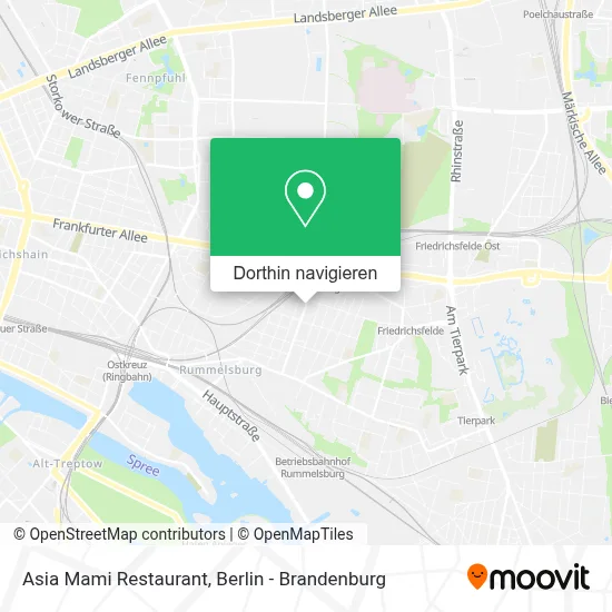 Asia Mami Restaurant Karte