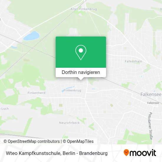 Wteo Kampfkunstschule Karte
