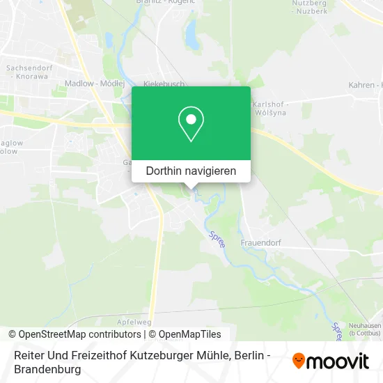 Reiter Und Freizeithof Kutzeburger Mühle Karte