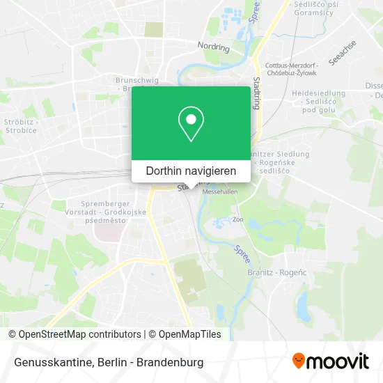 Genusskantine Karte