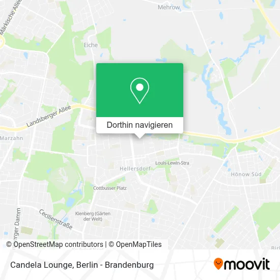 Candela Lounge Karte