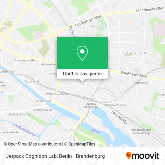 Jetpack Cognition Lab Karte