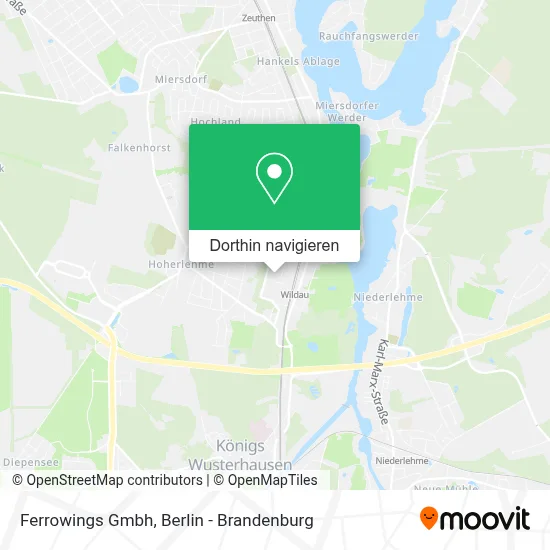 Ferrowings Gmbh Karte