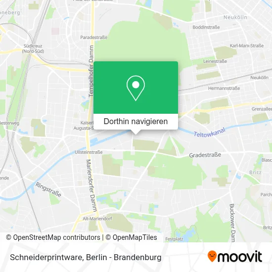 Schneiderprintware Karte