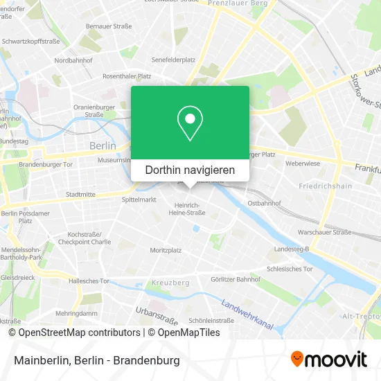 Mainberlin Karte