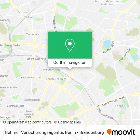 Behmer Versicherungsagentur Karte
