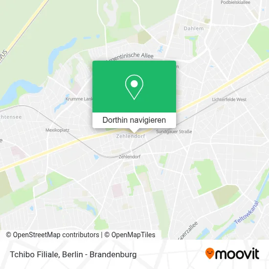 Tchibo Filiale Karte