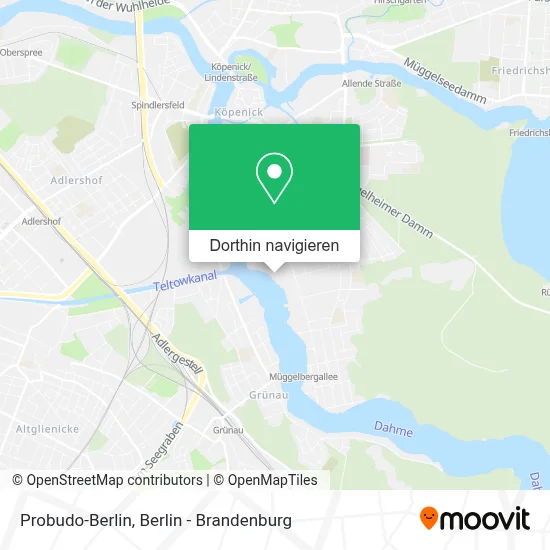 Probudo-Berlin Karte