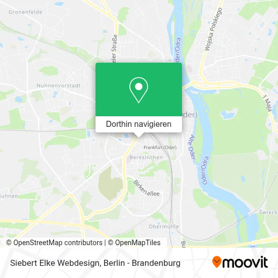 Siebert Elke Webdesign Karte