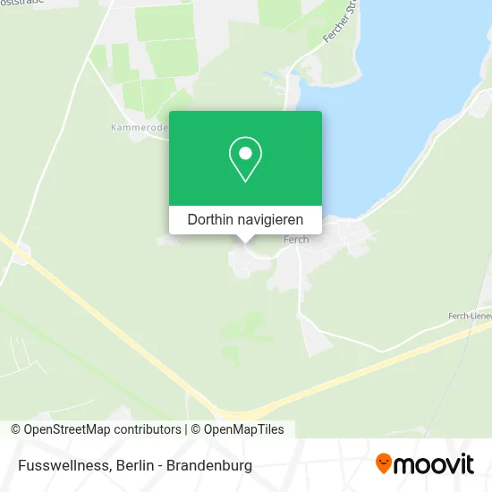 Fusswellness Karte