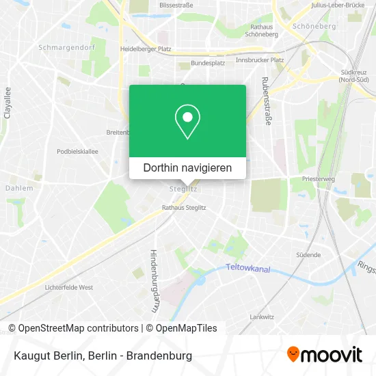 Kaugut Berlin Karte