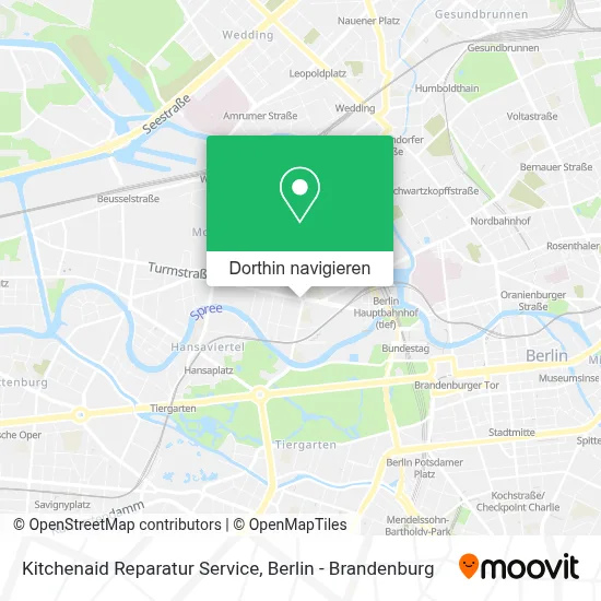 Kitchenaid Reparatur Service Karte