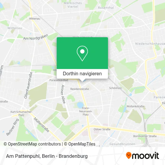 Am Pattenpuhl Karte
