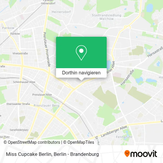 Miss Cupcake Berlin Karte