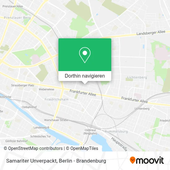 Samariter Unverpackt Karte
