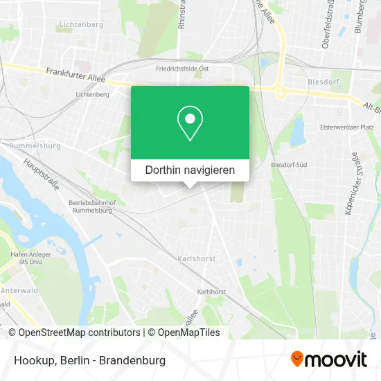 Hookup Karte